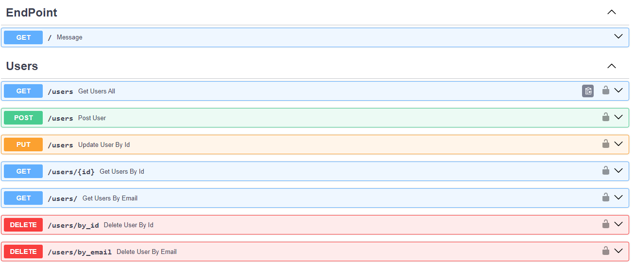 Proyect backend FastApi
