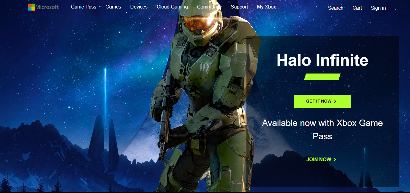 Proyecto Halo Infinite Only CSS
